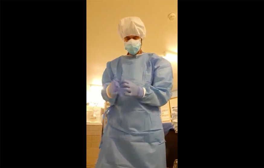 El vídeo VIRAL de un médico y los EPIs que debes ver HASTA EL FINAL