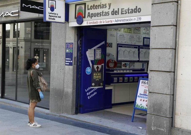 Apertura administraciones de Lotería en la desescalada España
