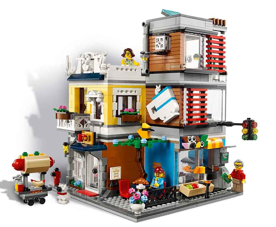 Los 5 mejores sets de Lego para montar durante la cuarentena: tienda de mascotas y cafeteria